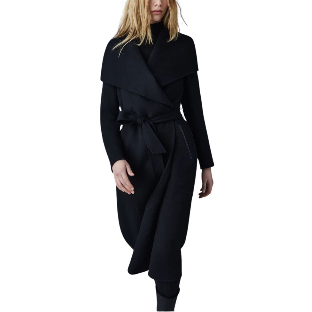 MACKAGE MAI-CN DOUBLE-FACE WOOL WRAP COAT