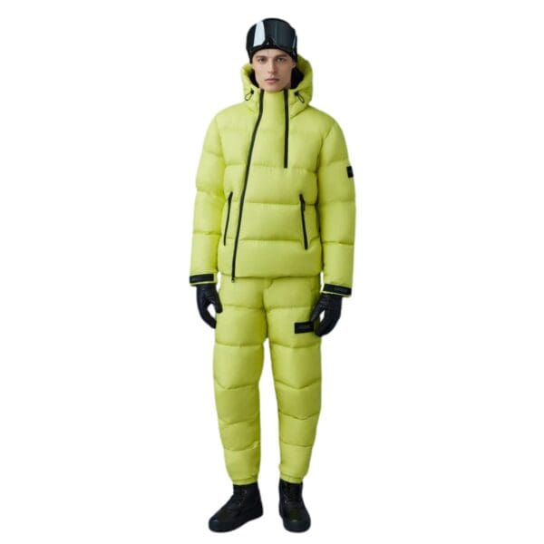 MACKAGE KENJI DOWN SKI JACKET WITH ASYMMETRICAL ZIP CLOSURE