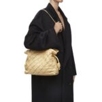 LOEWE FLAMENCO CLUTCH BAG IN PLEATED LAMBSKIN
