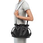 LOEWE FLAMENCO CLUTCH BAG IN CALFSKIN NAPPA