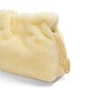 LOEWE BORSA FLAMENCO CLUTCH IN SHEARLING
