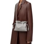 LOEWE MINI FLAMENCO CLUTCH BAG IN CALFSKIN NAPPA