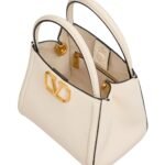 VALENTINO GARAVANI ALLTIME SMALL HANDBAG IN GRAINY CALFSKIN