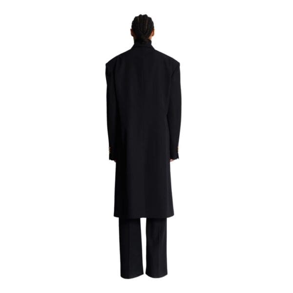 BALMAIN LONG MILITARY STYLE COAT