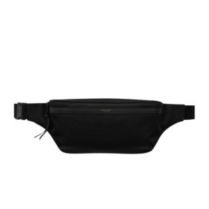 SAINT LAURANT CITY SAINT LAURENT CROSSBODY BAG IN ECONYL SMOOTH LEATHER AND NYLON