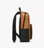 MCM AREN BACKPACK IN VISETOS COGNAC