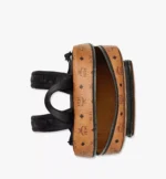 MCM AREN BACKPACK IN VISETOS COGNAC