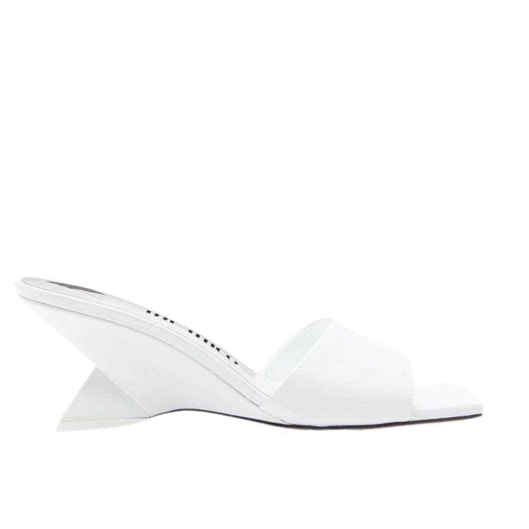 THE ATTICO ''CHEOPE'' WHITE MULE