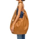LOEWE SQUEEZE XL BAG IN NATURAL CALFSKIN