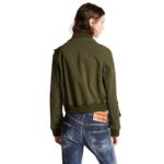 DSQUARED2 BLOSSOM PATCH VARSITY BOMBER