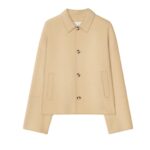 NANUSHKA MARCIN DOUBLE WOOL AND SILK BLEND JACKET CREME
