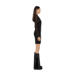 GIVENCHY SHARK LOCK BIKER BOOTS IN PATENT LEATHER
