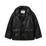 NANUSHKA HIDE MENSOKOBOR ALT-LEATHER HOODED PUFFER