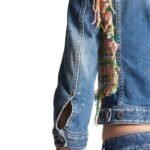 DSQUARED2 MEDIUM SPOTS WASH JEANS JACKET