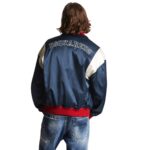 DSQUARED2 BOWLING SATIN BOMBER