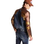 DSQUARED2 DARK RIPPED HYBRID KABAN