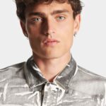 DSQUARED2 ICON WHITE COAL WASH DAN JEANS JACKET