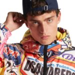 DSQUARED2 LOGOMANIA WINDBREAKER