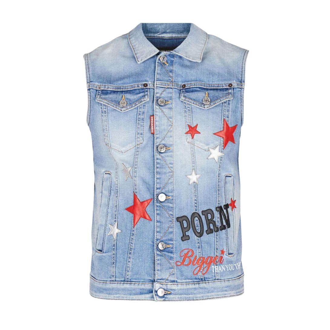 DSQUARED2 ROCCO DENIM VEST