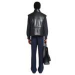 NANUSHKA JOVAN OKOBOR ALT-LEATHER GILET