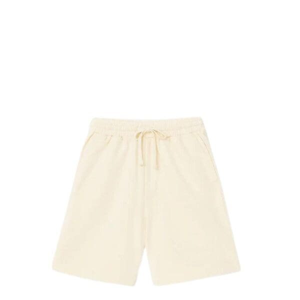 NANUSHKA DOXXY ORGANICALLY GROWN COTTON SHORTS CREME