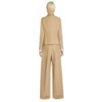 DRIES VAN NOTEN TIGHT FIT JACKET BEIGE