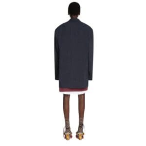 DRIES VAN NOTEN TUXEDO BLAZER ANTHRACITE