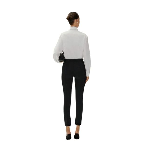 MAGDA BUTRYM CLASSIC COTTON BUTTON UP SHIRT IN WHITE
