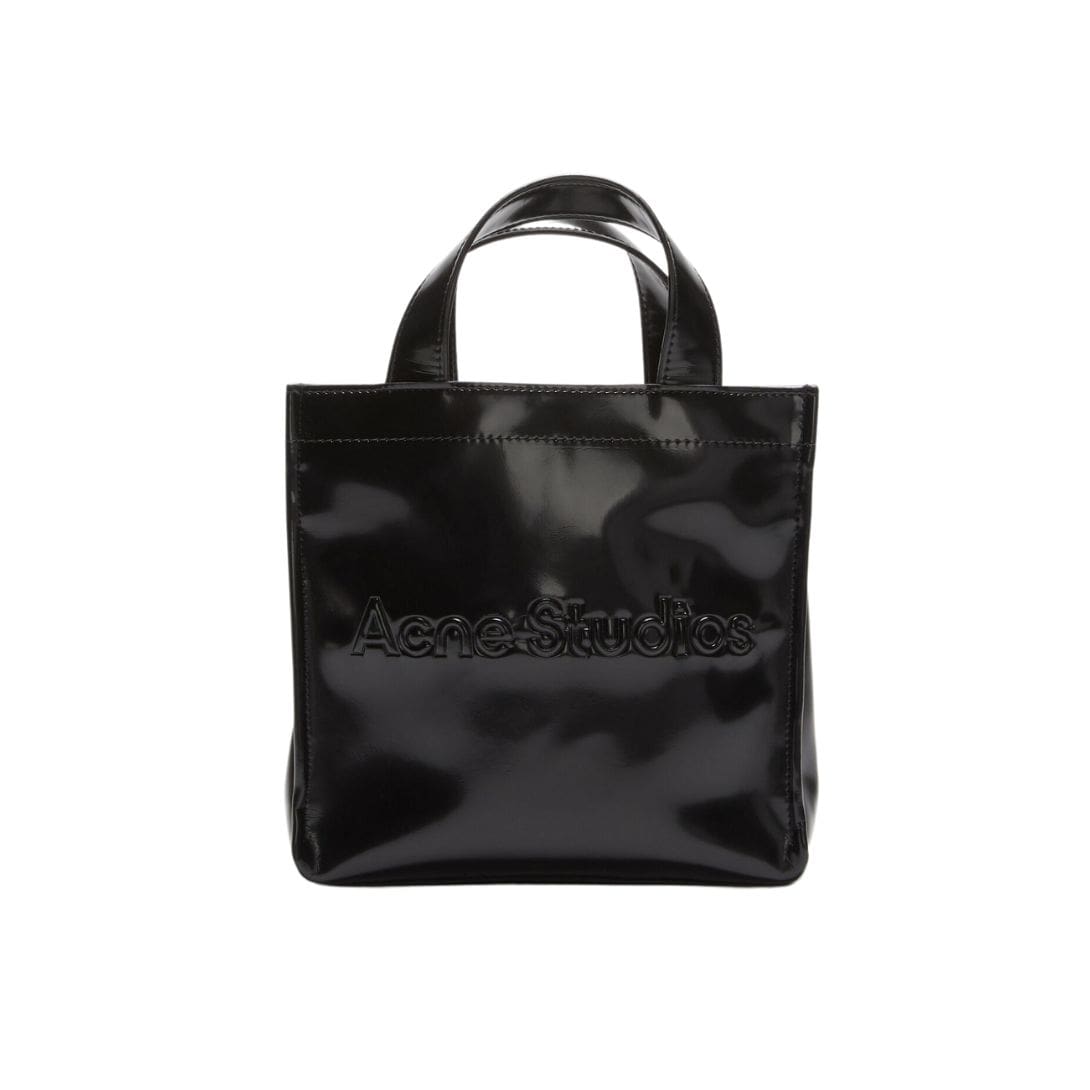 ACNE STUDIOS LOGO MINI SHOULDER TOTE BAG