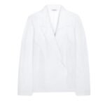 DRIES VAN NOTEN COTTON BLAZER SHIRT OFF WHITE