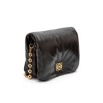 LOEWE GOYA PUFFER BAG IN SHINY LAMBSKIN