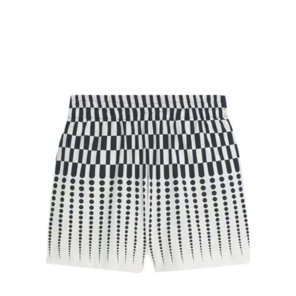 DRIES VAN NOTEN COTTON JERSEY SHORTS BLACK