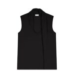 DRIES VAN NOTEN SLEEVELESS TEE BLACK