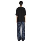 DRIES VAN NOTEN LOOSE COTTON TEE BLACK