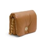 LOEWE GOYA PUFFER BAG IN SHINY LAMBSKIN