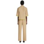 DRIES VAN NOTEN SHORT SLEEVE SHIRT BEIGE