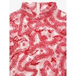 GIVENCHY BODYSUIT IN 4G DRAGON TULLE