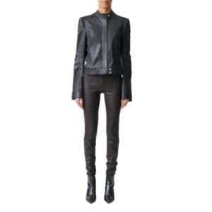 STOULS CAROLYN PERFECT STRETCH LEATHER LEGGINGS