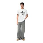 LOEWE RELAXED FIT T SHIRT IN COTTON