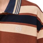 LOEWE OVERSIZED FIT POLO IN COTTON AND LINEN