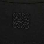 LOEWE ASYMMETRIC T SHIRT IN COTTON BLEND