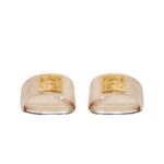 GIVENCHY 4G MULES IN 4G LUREX EMBROIDERY