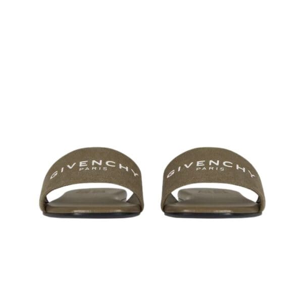 GIVENCHY 4G MULES IN CANVAS