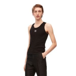 LOEWE ANAGRAM TANK TOP IN COTTON