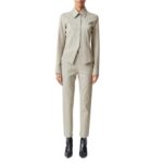 STOULS VALENTINE LEATHER CHINO PANTS