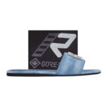 GIVENCHY 4G MULES IN WASHED DENIM