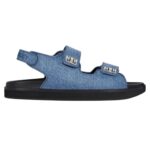 GIVENCHY 4G SANDALS IN DENIM
