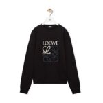LOEWE ANAGRAM REGULAR FIT SWEATSHIRT IN COTTON