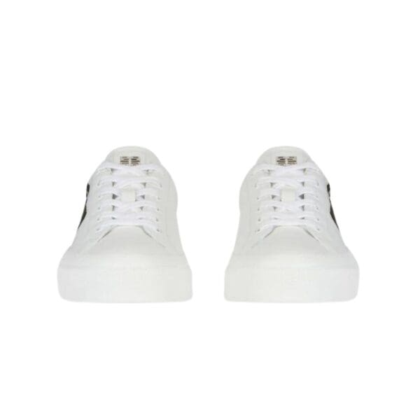 GIVENCHY CITY SPORT SNEAKERS IN LEATHER WITH TAG EFFECT 4G PRINT
