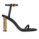 GIVENCHY G CUBE SANDALS IN LEATHER